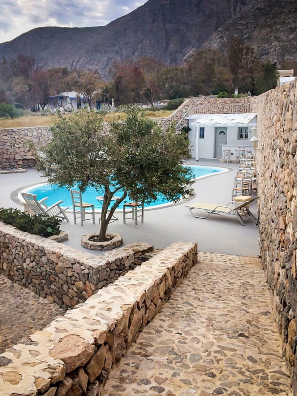 Lavarock Santorini Perissa  Exterior foto